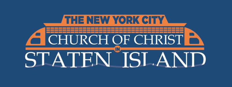 NYC Church of Christ in Staten Island Ferry Logo